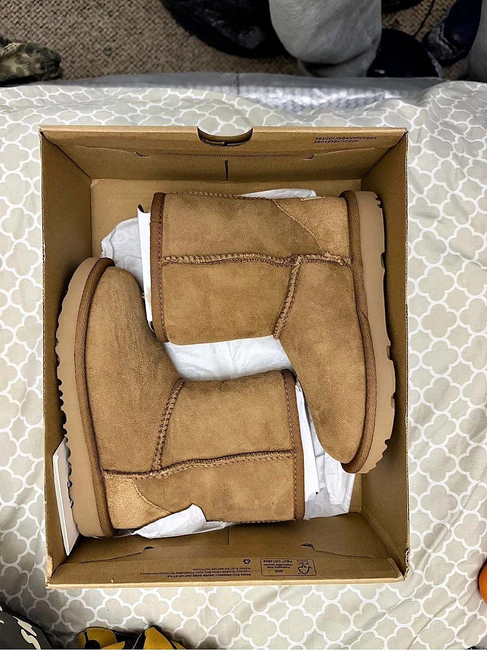 UGG Classic II Boots Brown US 12 NWT